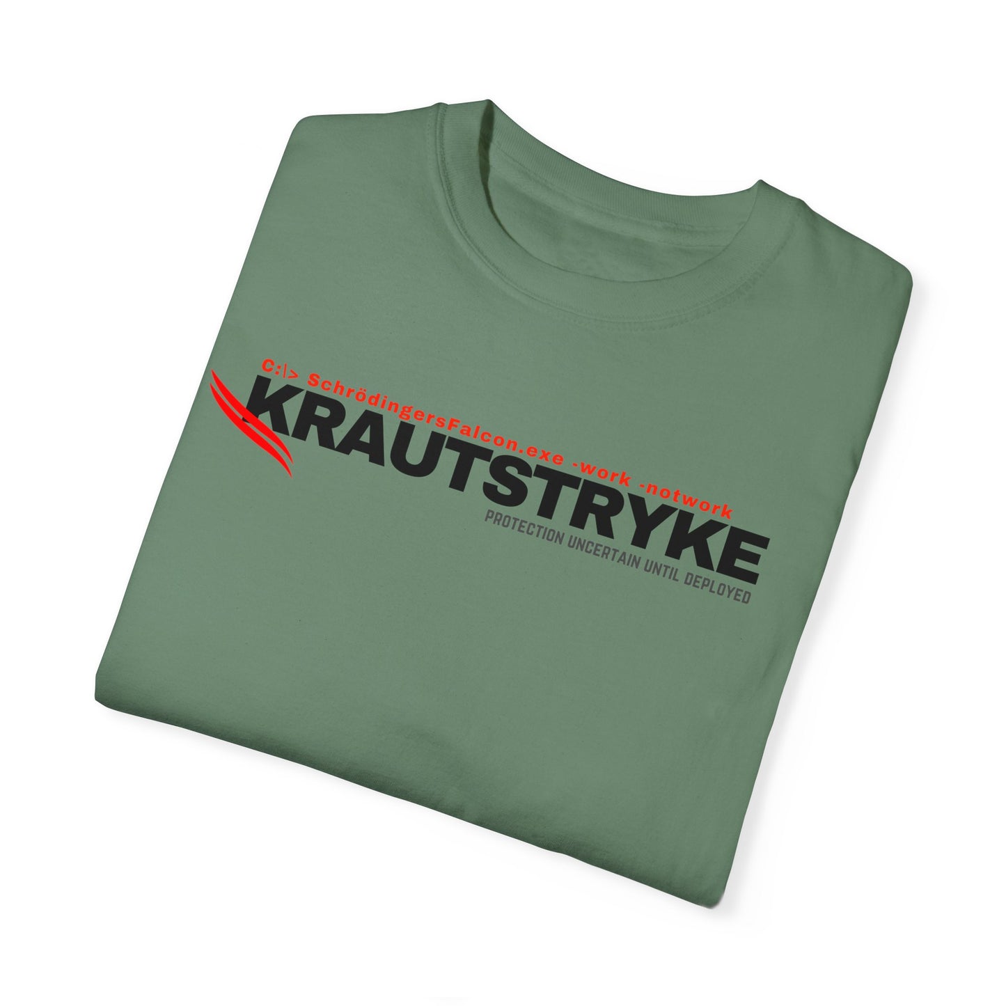 Unisex Garment-Dyed Krautstryke Conundrum T-shirt Technium Foundry