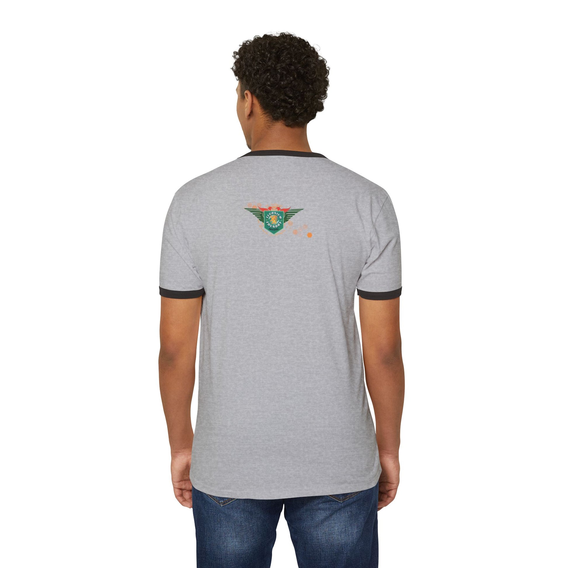 Unisex Cotton Krautstryke Ringer T-Shirt Technium Foundry