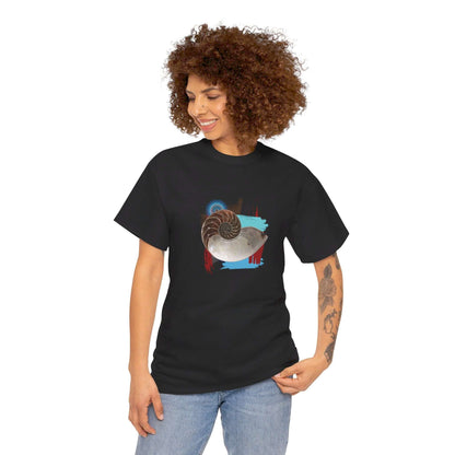 Unisex Heavy Cotton Nautilus Tee Technium Foundry