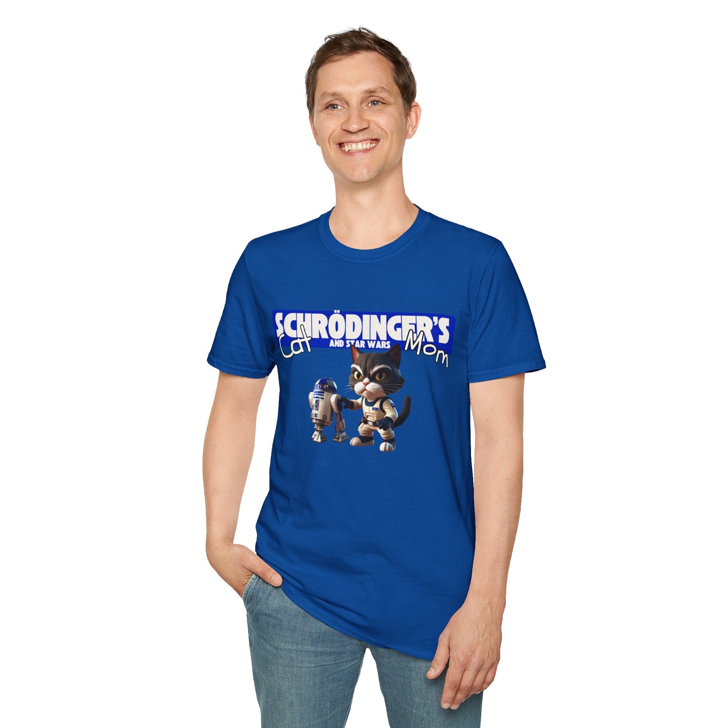 Unisex Schrodinger's Cat and Star Wars Mom T-Shirt Product vendor Unisex Schrodinger's Cat and Star Wars Mom T-Shirt