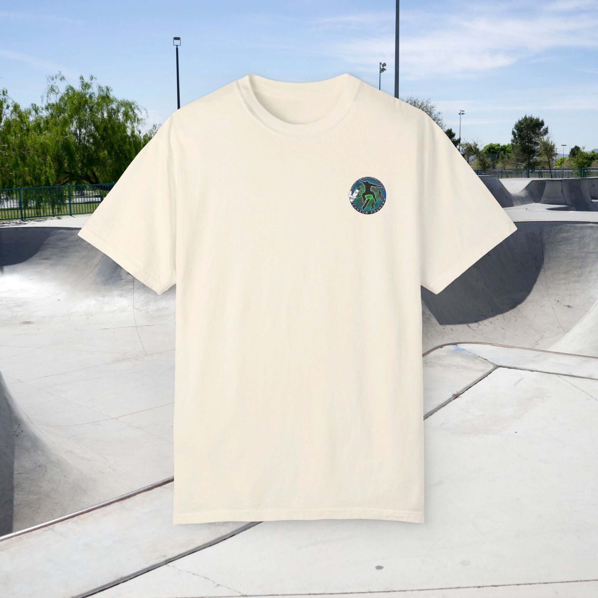 Unisex Garment-Dyed Skateboarding Wisdom T-shirt Product vendor Unisex Garment-Dyed Skateboarding Wisdom T-shirt