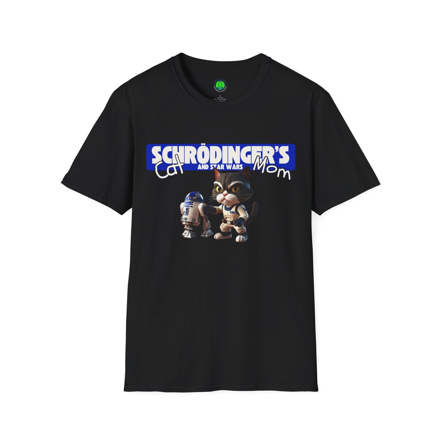 Unisex Schrodinger's Cat and Star Wars Mom T-Shirt Product vendor Unisex Schrodinger's Cat and Star Wars Mom T-Shirt