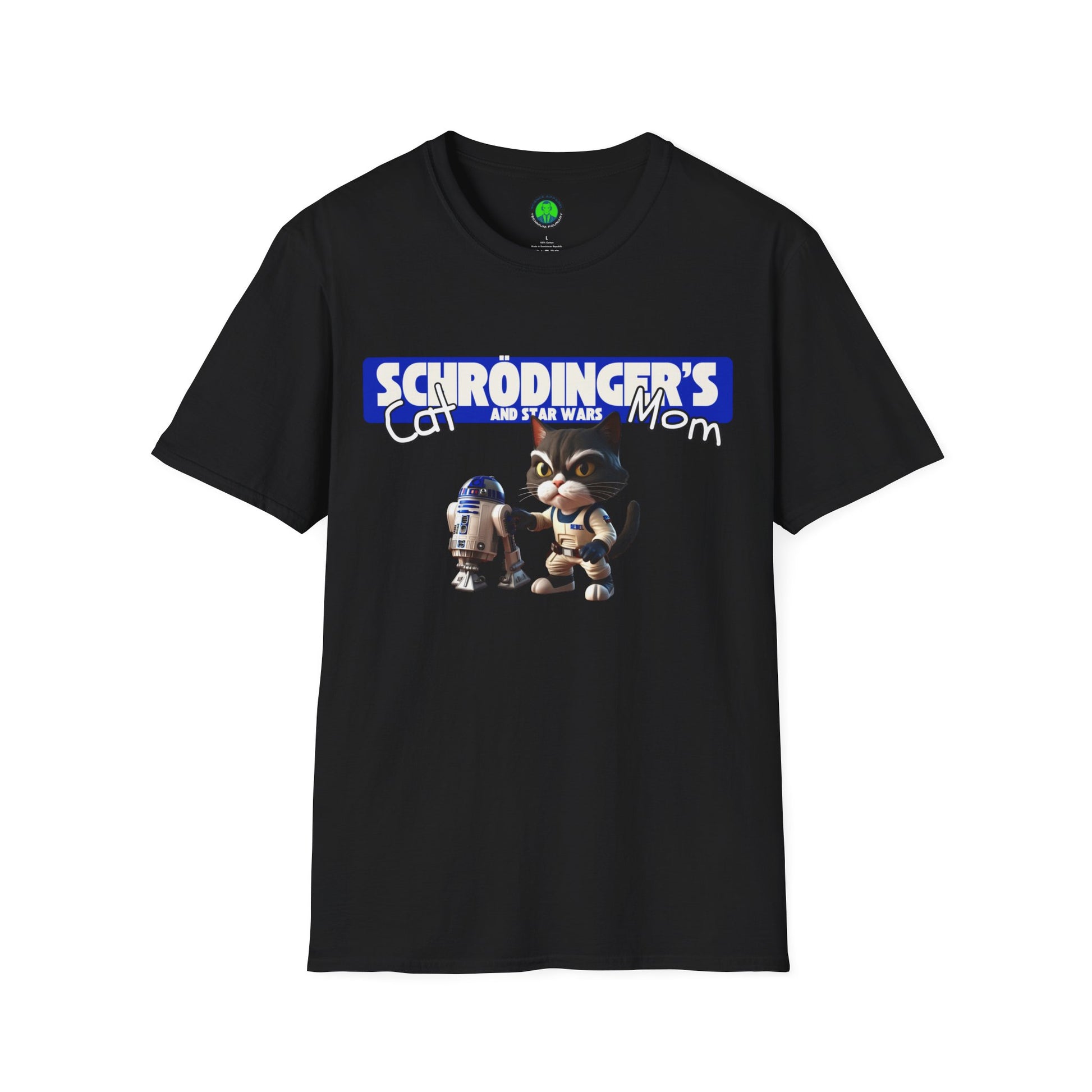 Unisex Schrodinger's Cat and Star Wars Mom T-Shirt Product vendor Unisex Schrodinger's Cat and Star Wars Mom T-Shirt