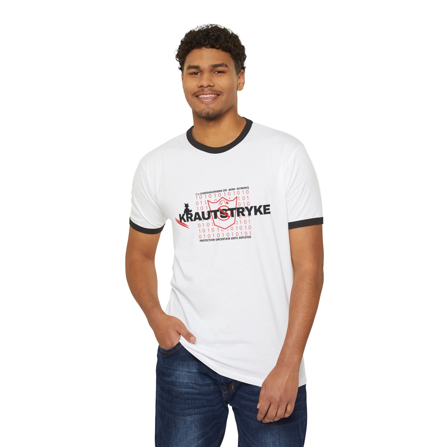 Unisex Cotton Krautstryke Ringer T-Shirt Technium Foundry