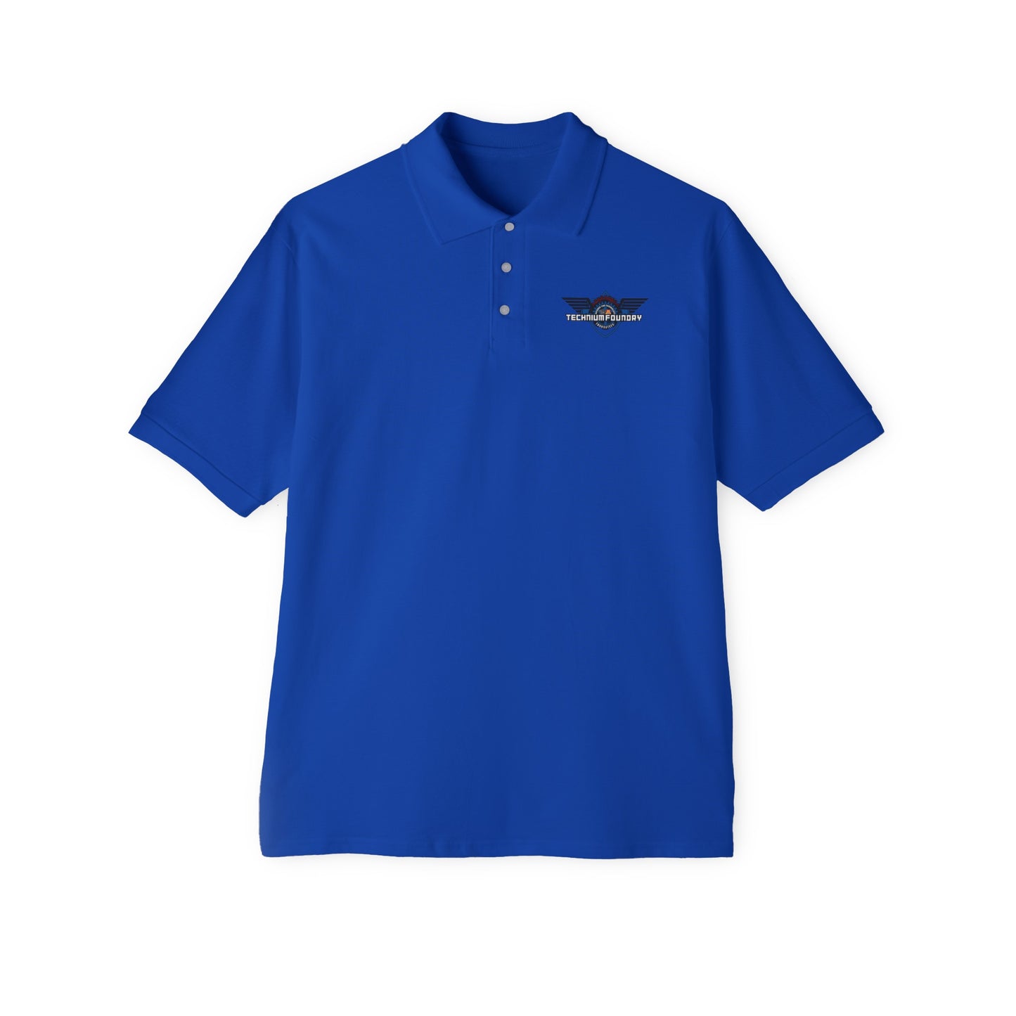 Men's Piqué Polo Golf Facts Technium Foundry Product vendor Men's Piqué Polo Golf Facts Technium Foundry