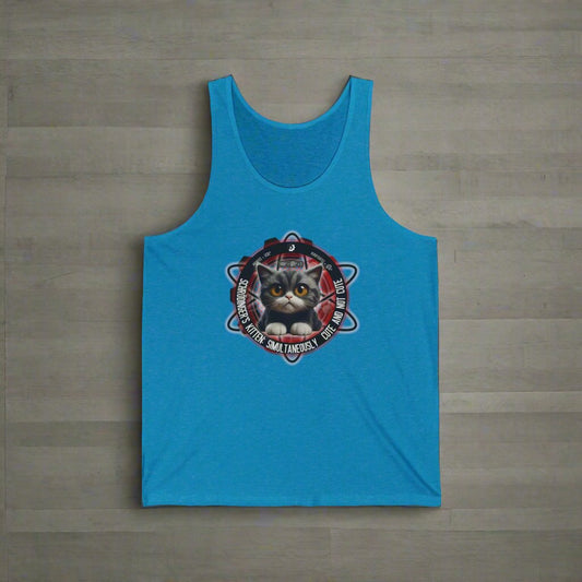 Unisex Schrödinger's Kitten Cute Tank - Technium Foundry