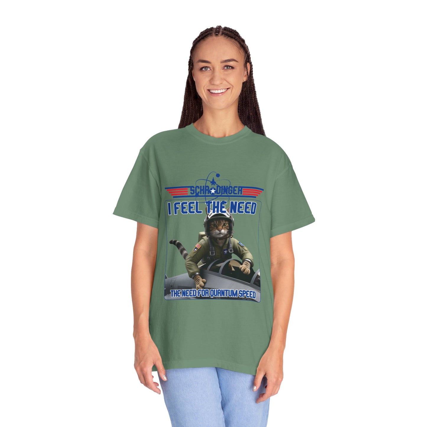 Unisex Garment-Dyed In the Need for Quantum Speed T-shirt Product vendor Unisex Garment-Dyed In the Need for Quantum Speed T-shirt