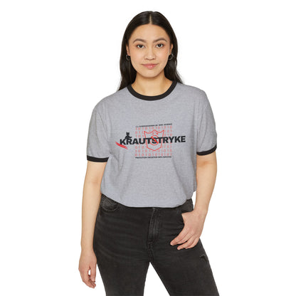 Unisex Cotton Krautstryke Ringer T-Shirt Technium Foundry