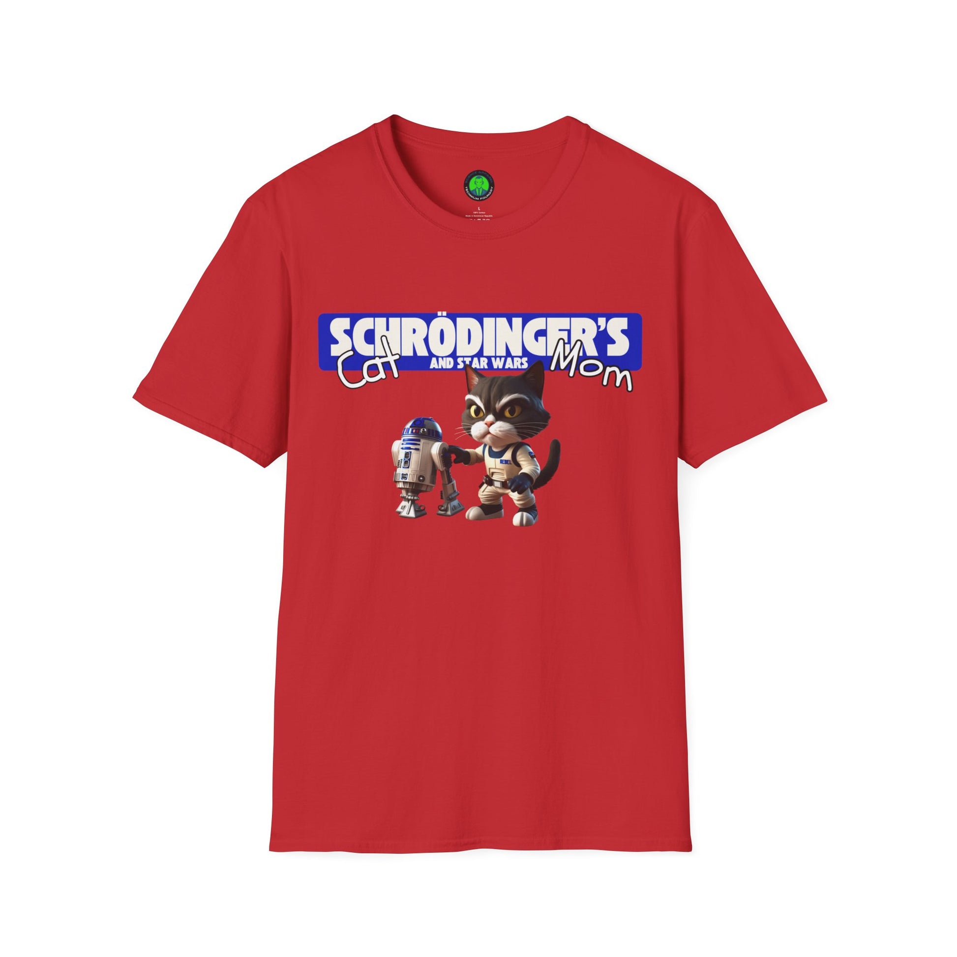 Unisex Schrodinger's Cat and Star Wars Mom T-Shirt Product vendor Unisex Schrodinger's Cat and Star Wars Mom T-Shirt