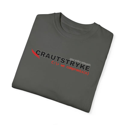 Unisex Garment-Dyed Crautstryke Compromise T-shirt Apparel & Accessories Technium Foundry