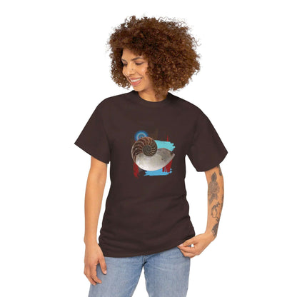 Unisex Heavy Cotton Nautilus Tee Technium Foundry