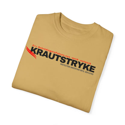 Unisex Garment-Dyed Krautstryke Conundrum T-shirt Technium Foundry