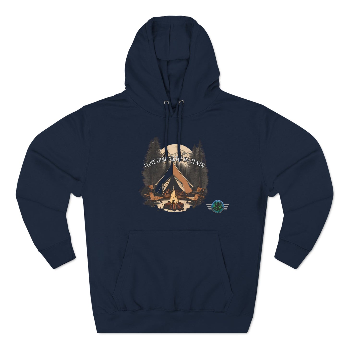 Three-Panel Fleece Camping Hoodie Product vendor Three-Panel Fleece Camping Hoodie