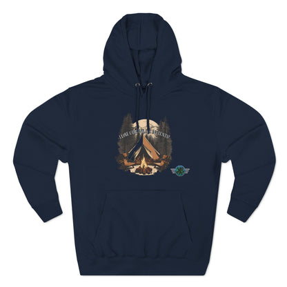 Three-Panel Fleece Camping Hoodie Product vendor Three-Panel Fleece Camping Hoodie