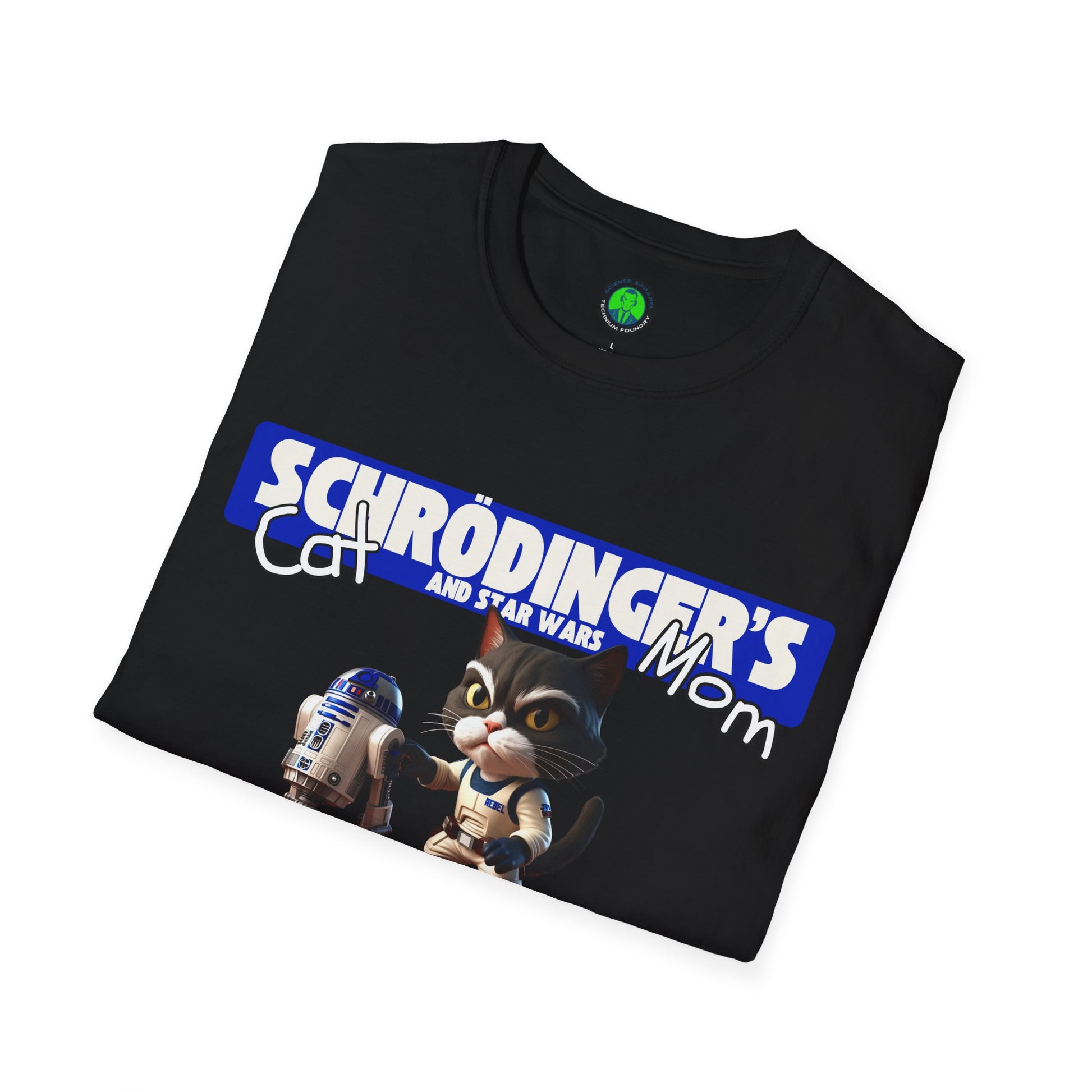 Unisex Schrodinger's Cat and Star Wars Mom T-Shirt Product vendor Unisex Schrodinger's Cat and Star Wars Mom T-Shirt