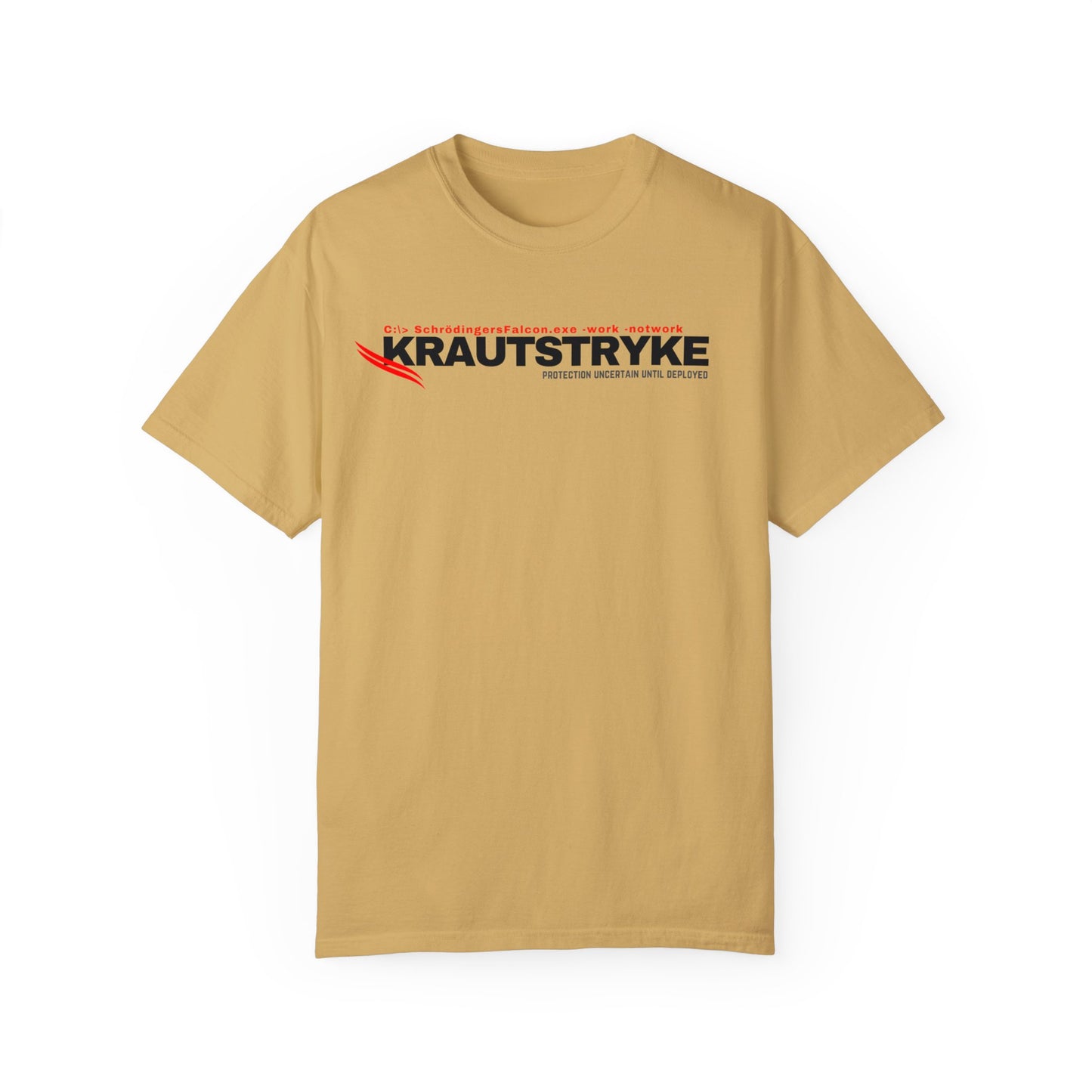 Unisex Garment-Dyed Krautstryke Conundrum T-shirt Technium Foundry