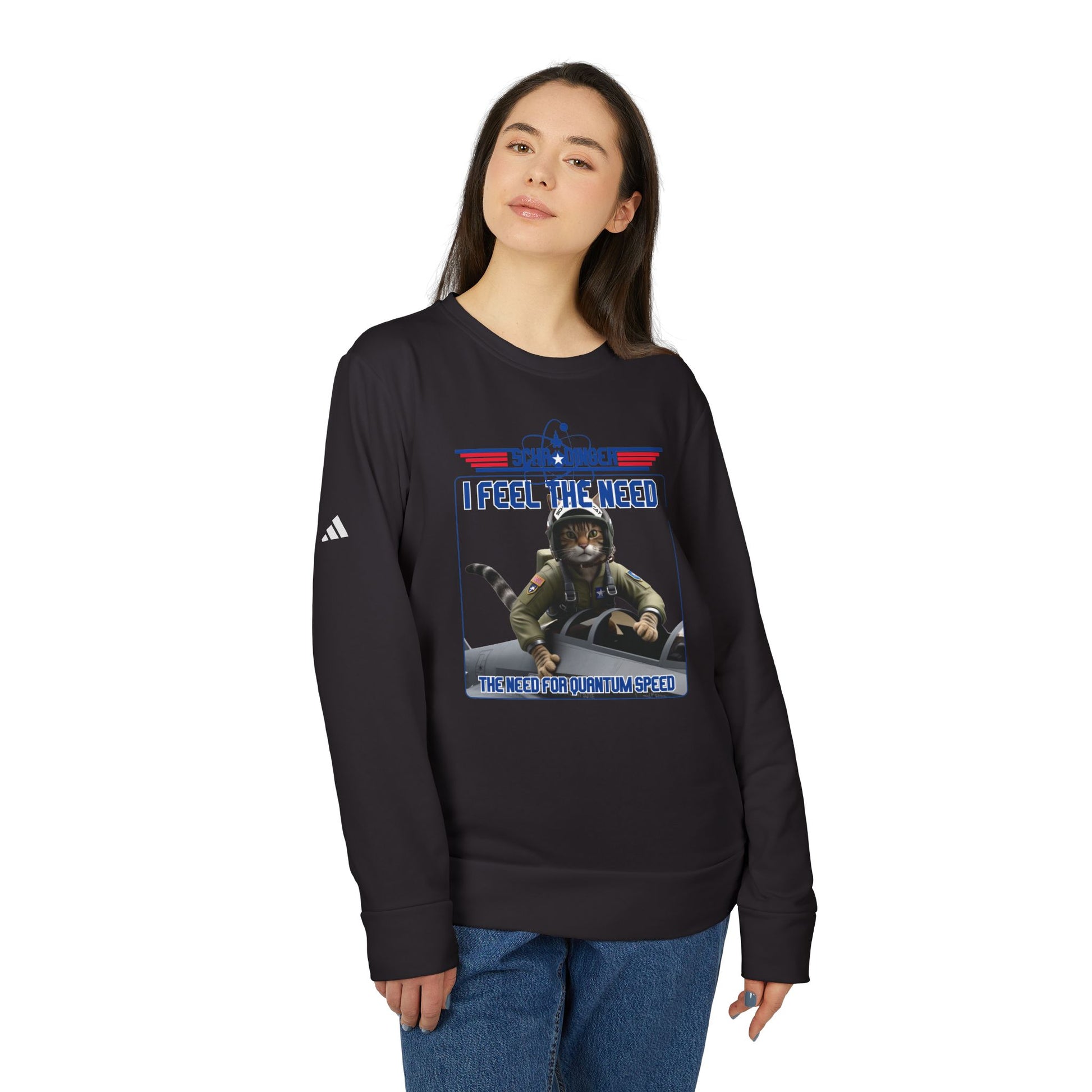 Custom adidas® Unisex Fleece Quantum Pilot Sweatshirt Product vendor Custom adidas® Unisex Fleece Quantum Pilot Sweatshirt