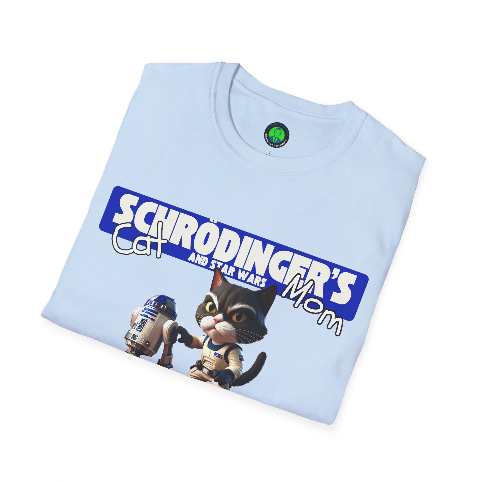 Unisex Schrodinger's Cat and Star Wars Mom T-Shirt Product vendor Unisex Schrodinger's Cat and Star Wars Mom T-Shirt