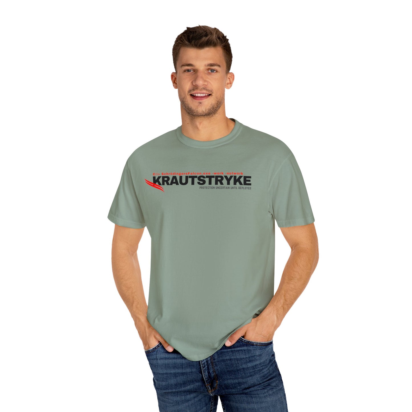 Unisex Garment-Dyed Krautstryke Conundrum T-shirt Technium Foundry