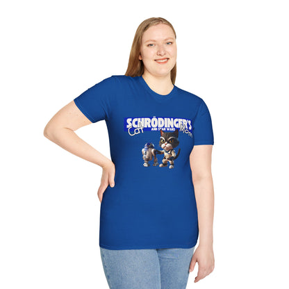 Unisex Schrodinger's Cat and Star Wars Mom T-Shirt Product vendor Unisex Schrodinger's Cat and Star Wars Mom T-Shirt