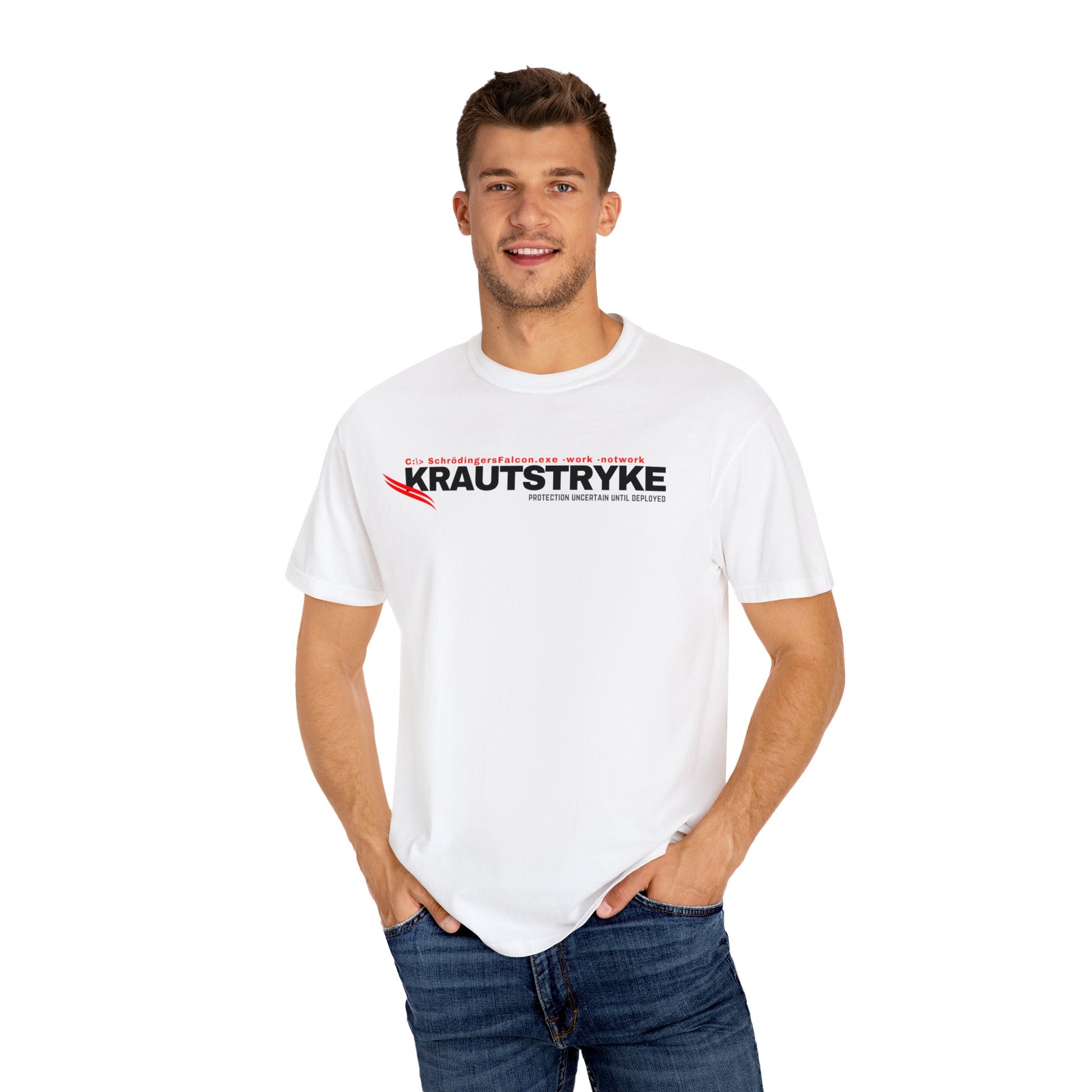 Unisex Garment-Dyed Krautstryke Conundrum T-shirt Technium Foundry