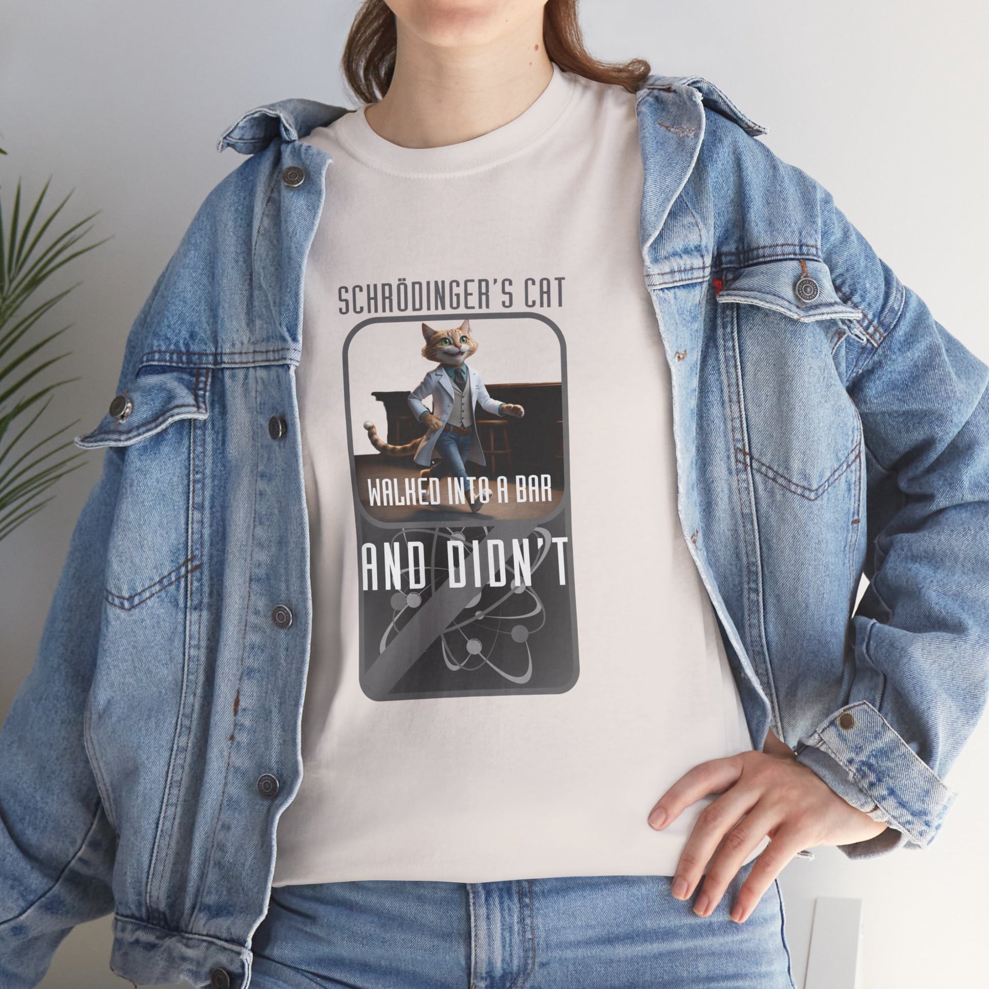 Unisex Heavy Cotton Quantum Quandary Tee Technium Foundry Product vendor Unisex Heavy Cotton Quantum Quandary Tee Technium Foundry