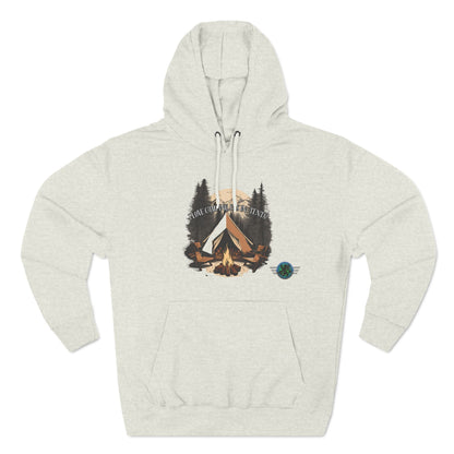 Three-Panel Fleece Camping Hoodie Product vendor Three-Panel Fleece Camping Hoodie