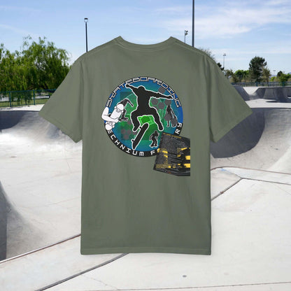 Unisex Garment-Dyed Skateboarding Wisdom T-shirt Product vendor Unisex Garment-Dyed Skateboarding Wisdom T-shirt