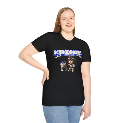 Unisex Schrodinger's Cat and Star Wars Mom T-Shirt Product vendor Unisex Schrodinger's Cat and Star Wars Mom T-Shirt