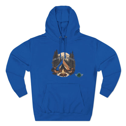 Three-Panel Fleece Camping Hoodie Product vendor Three-Panel Fleece Camping Hoodie