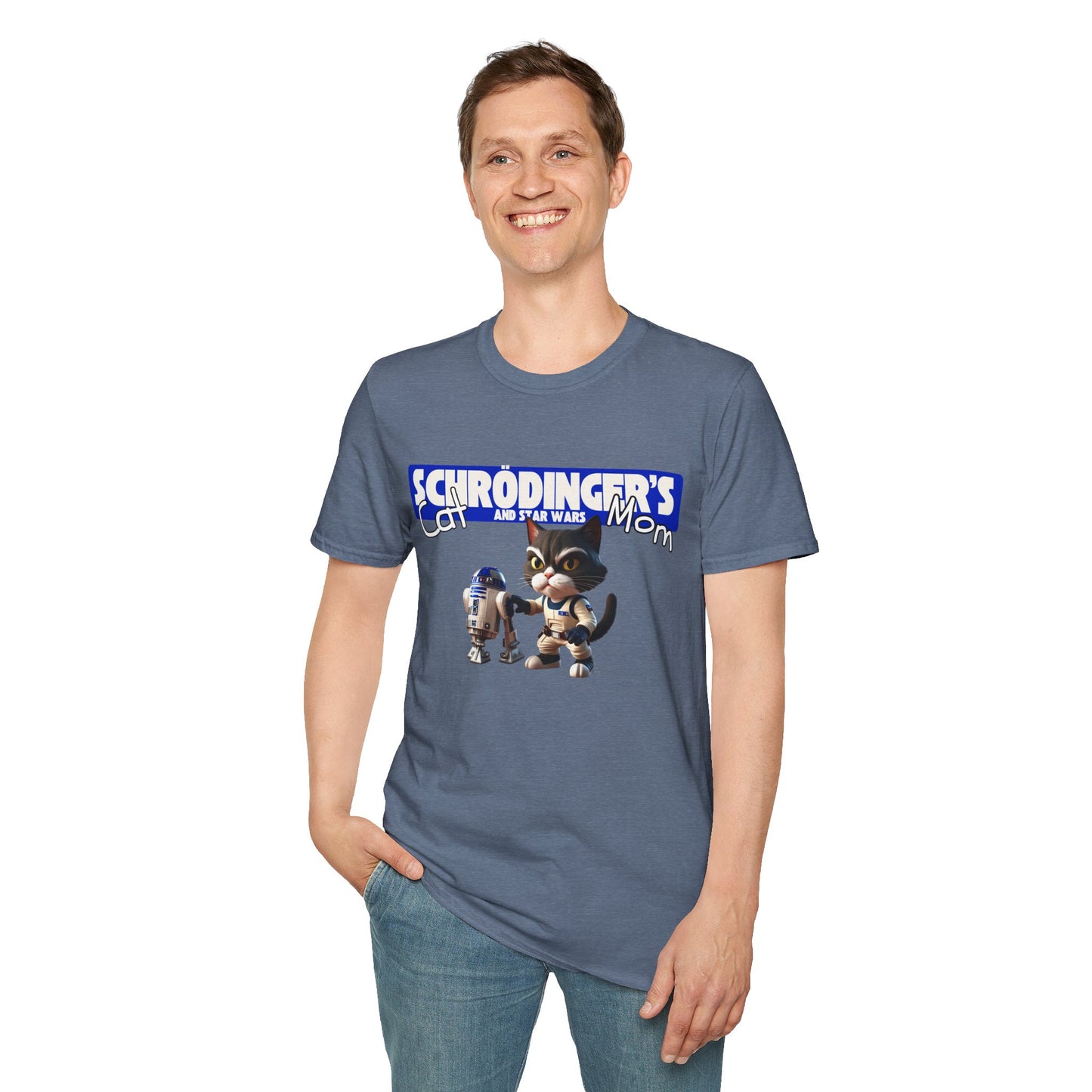 Unisex Schrodinger's Cat and Star Wars Mom T-Shirt Product vendor Unisex Schrodinger's Cat and Star Wars Mom T-Shirt