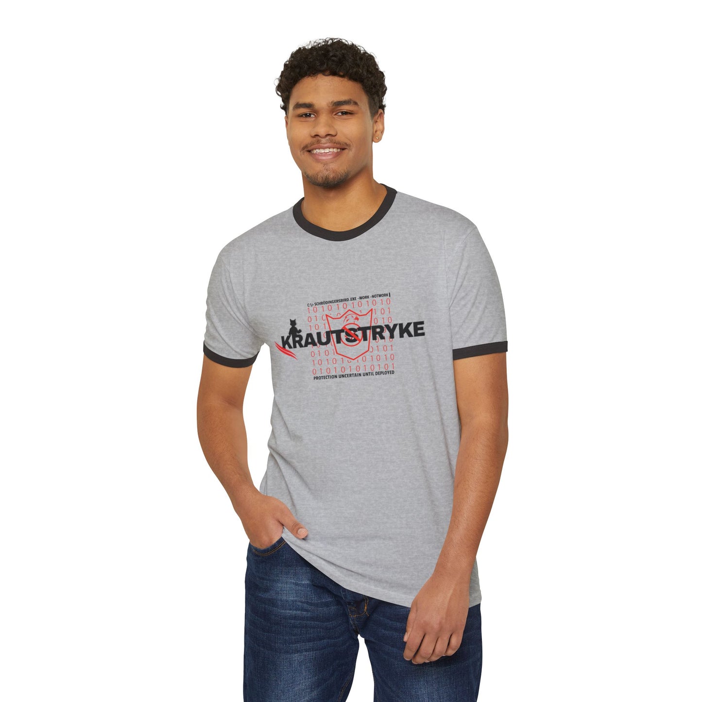 Unisex Cotton Krautstryke Ringer T-Shirt Technium Foundry