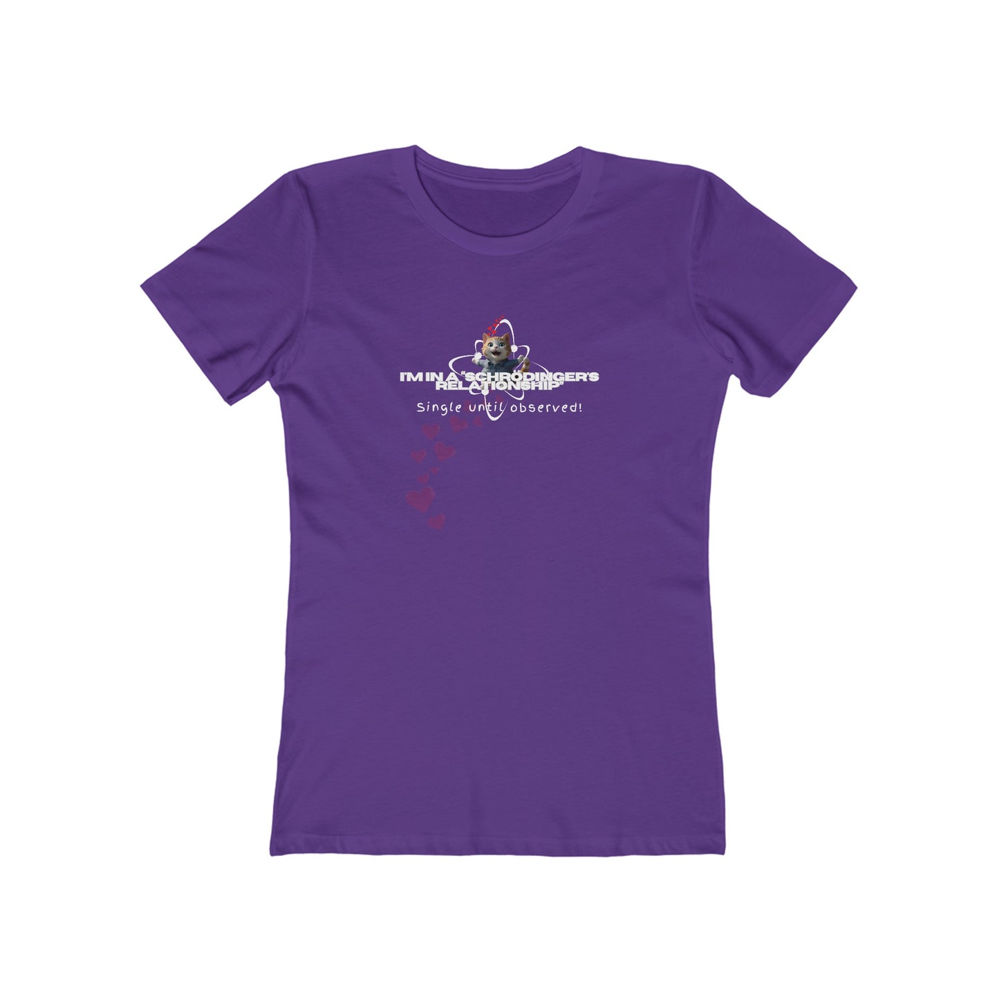 The Schrödinger's Romance Tee for Women Technium Foundry Product vendor The Schrödinger's Romance Tee for Women Technium Foundry