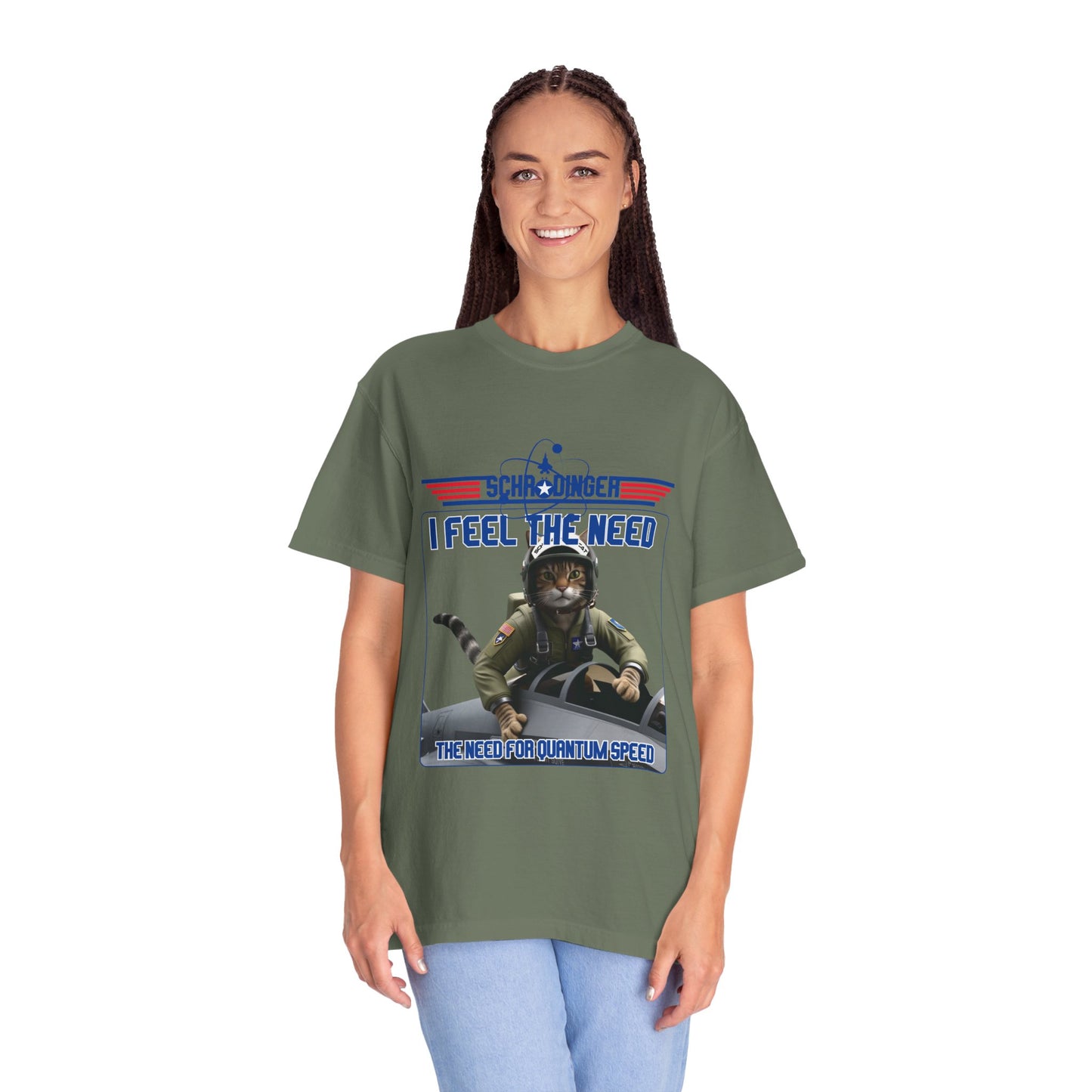 Unisex Garment-Dyed In the Need for Quantum Speed T-shirt Product vendor Unisex Garment-Dyed In the Need for Quantum Speed T-shirt