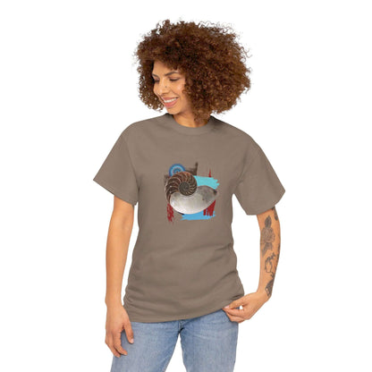 Unisex Heavy Cotton Nautilus Tee Technium Foundry