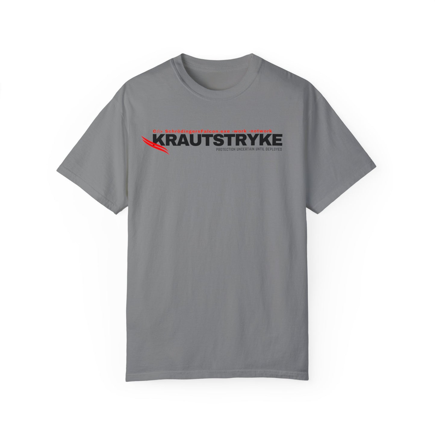 Unisex Garment-Dyed Krautstryke Conundrum T-shirt Technium Foundry