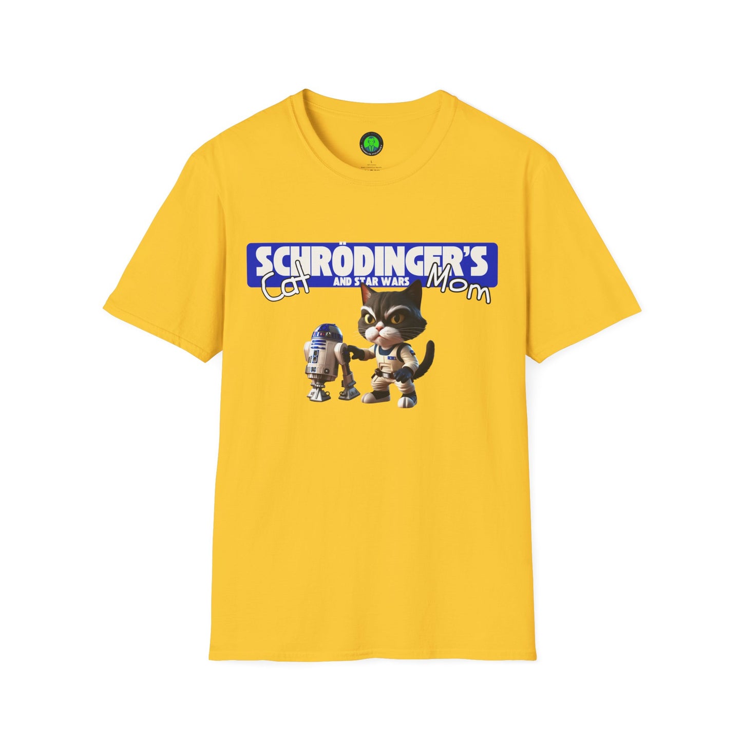 Unisex Schrodinger's Cat and Star Wars Mom T-Shirt Product vendor Unisex Schrodinger's Cat and Star Wars Mom T-Shirt