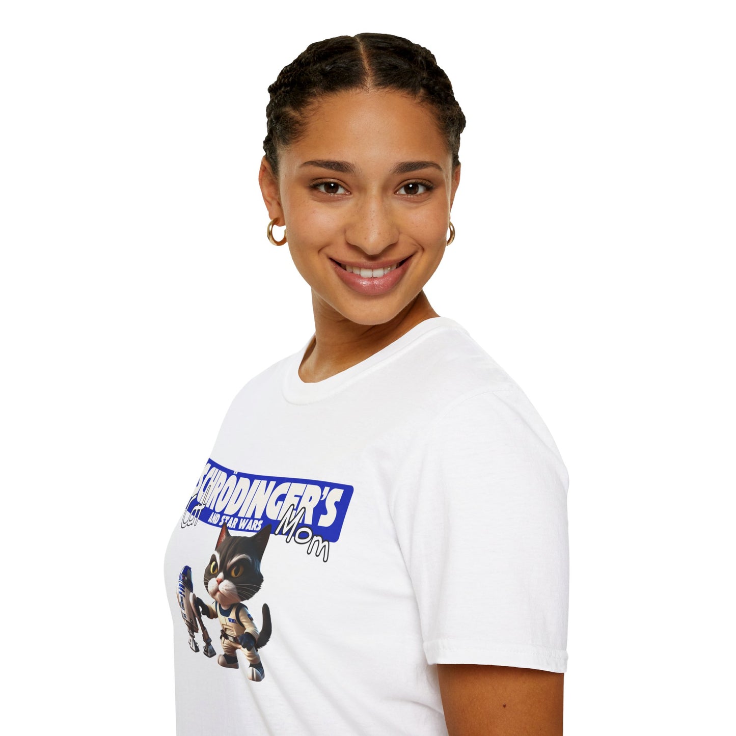 Unisex Schrodinger's Cat and Star Wars Mom T-Shirt Product vendor Unisex Schrodinger's Cat and Star Wars Mom T-Shirt