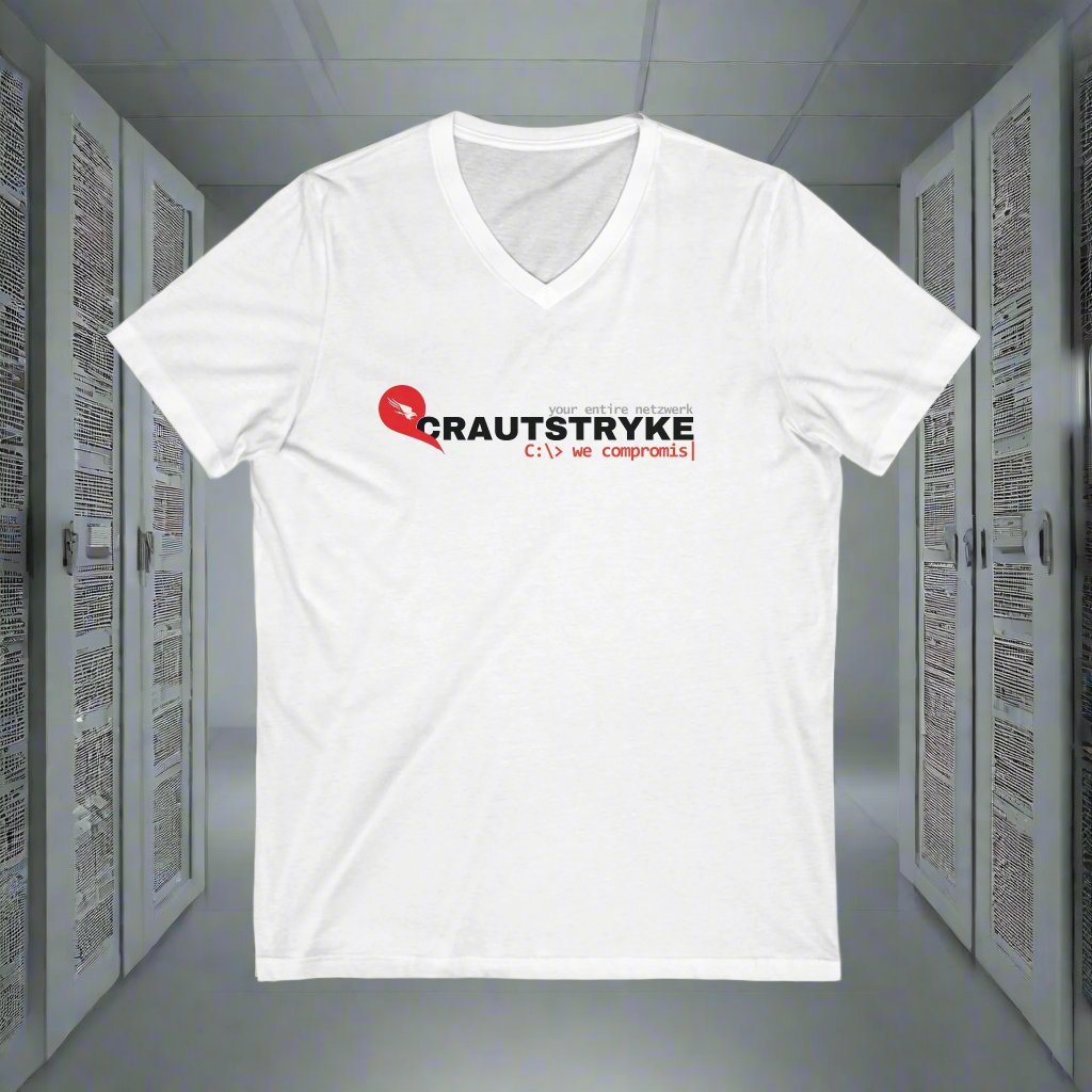 Unisex Jersey Short Sleeve CRAUTSTRYKE V-Neck Tee Apparel & Accessories Technium Foundry