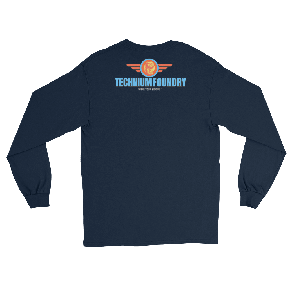 Kona Agent Orange Long Sleeve Skate Event Shirt| Vintage Skate History Color: Black T-Shirt Size: S Apparel & Accessories Technium Foundry