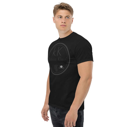 Kelvin Klein Temperature Scale Fashion Parody T-Shirt | Scientific Humor Apparel Color: Black T-Shirt Size: S Apparel & Accessories Technium Foundry