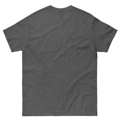 Back view of plain dark gray T-shirt from Technium Foundry.