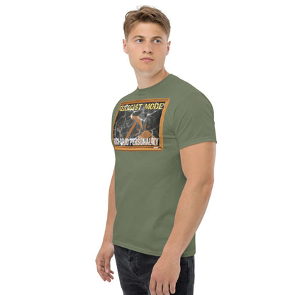 Geologist Mode: Rock-Solid Personality T-Shirt | Earth Humor Color: Black T-Shirt Size: S Apparel & Accessories Technium Foundry