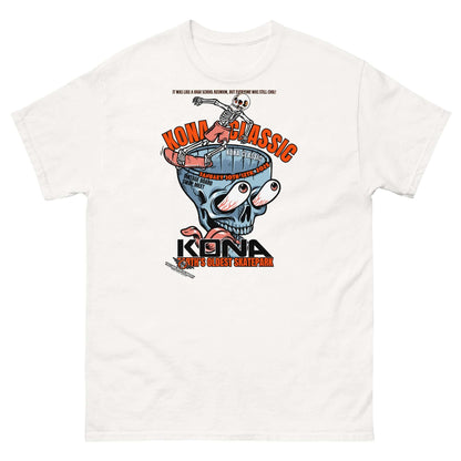 Kona Classic Skater T-Shirt | America's Oldest Skatepark Event Tee Color: White T-Shirt Size: S Apparel & Accessories Technium Foundry