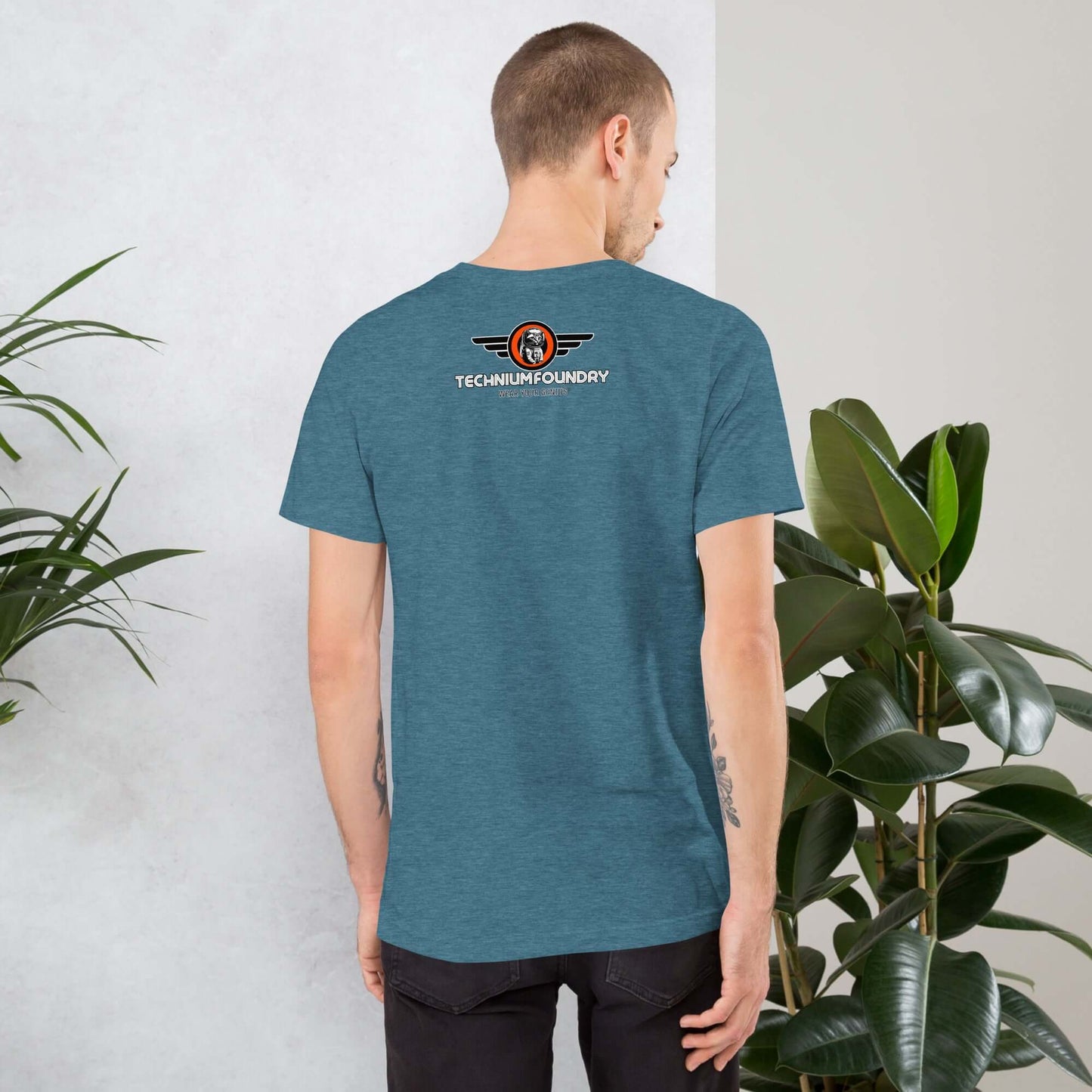 Geeky Binary Code T-Shirt | Technium Foundry Color: Black Heather T-Shirt Size: S Apparel & Accessories Technium Foundry